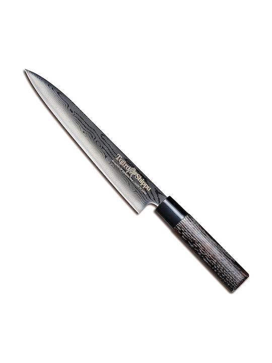 Tojiro Shippu Black Μαχαίρι Κρέατος από Δαμασκηνό Ατσάλι 21cm