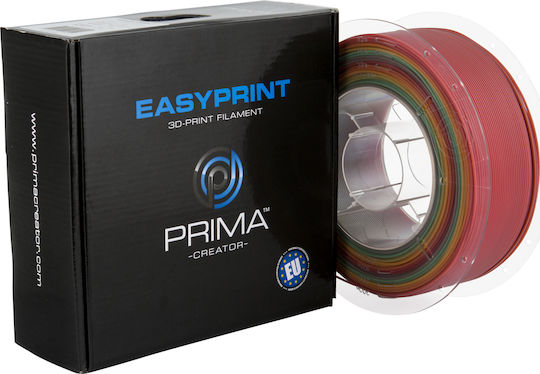 PrimaCreator EasyPrint PLA 3D Drucker Filament 1,75mm Regenbogen 1kg 1 Stück (Spule)