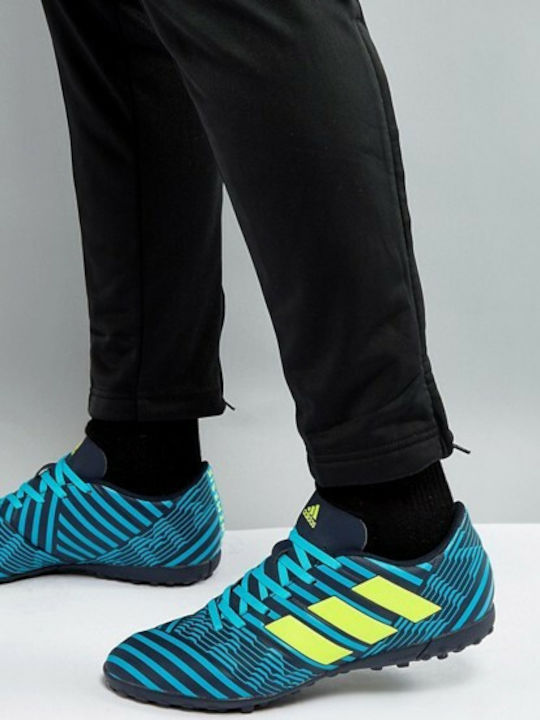 adidas FC 17.4 Low Football Shoes TF with Molded Cleats Blue