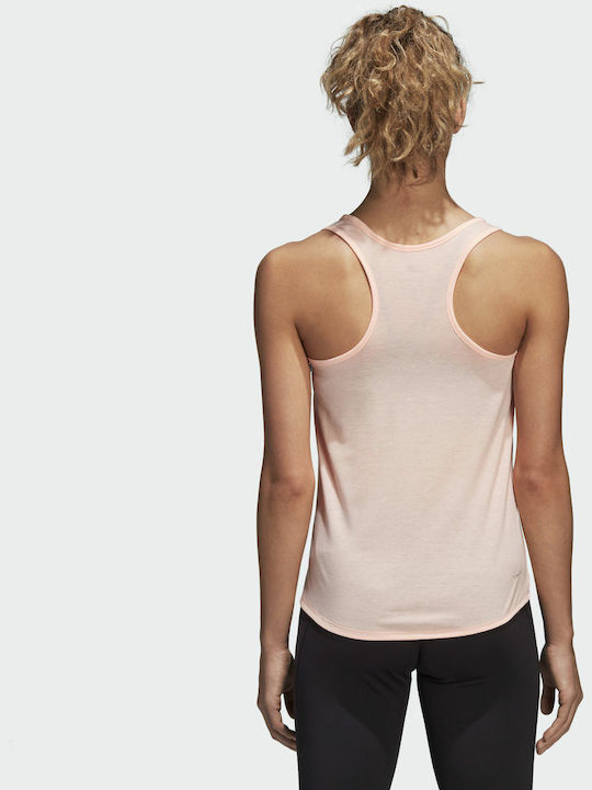 Adidas Climalite Prime Tank Women's Athletic Blouse Sleeveless Pink