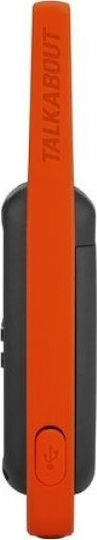 Motorola Talkabout T82 Wireless Transceiver PMR 0.5W with Monochrome Screen Set of 2pcs In Orange Color