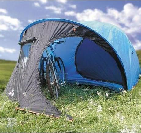 Panda Bike Καλοκαιρινή Σκηνή Camping Igloo Ορειβασίας Μπλε με Διπλό Πανί για 2 Άτομα Αδιάβροχη 1200mm 290x215x130εκ.