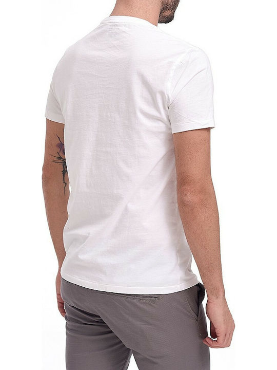 Ralph Lauren Ανδρικό T-shirt Λευκό Μονόχρωμο
