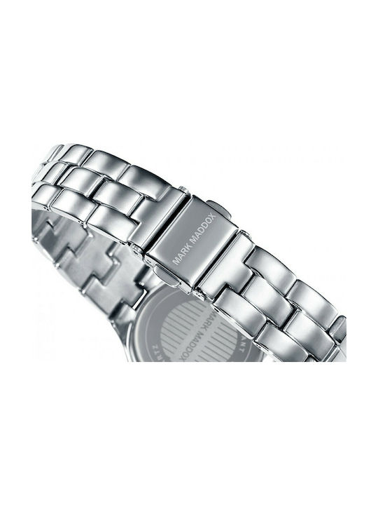 Mark Maddox Watch with Silver Metal Bracelet MM7010-17