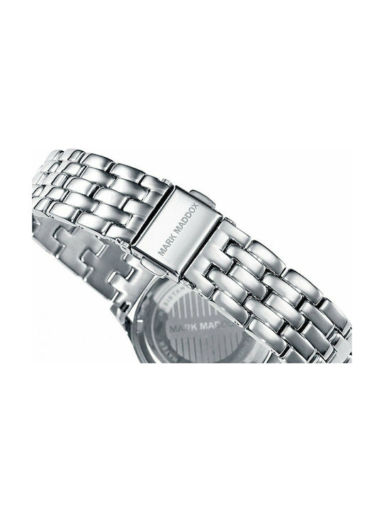 Mark Maddox Watch with Silver Metal Bracelet MM7011-97