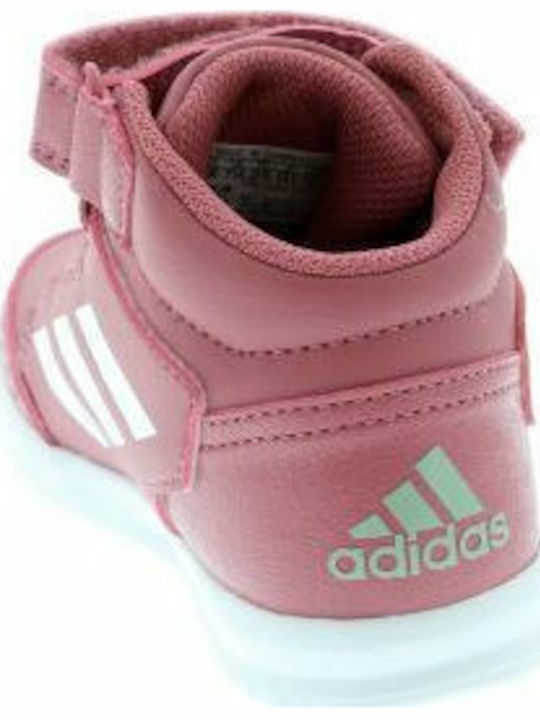 Altasport Mid EL Παιδικά Sneakers High με Σκρατς Ροζ