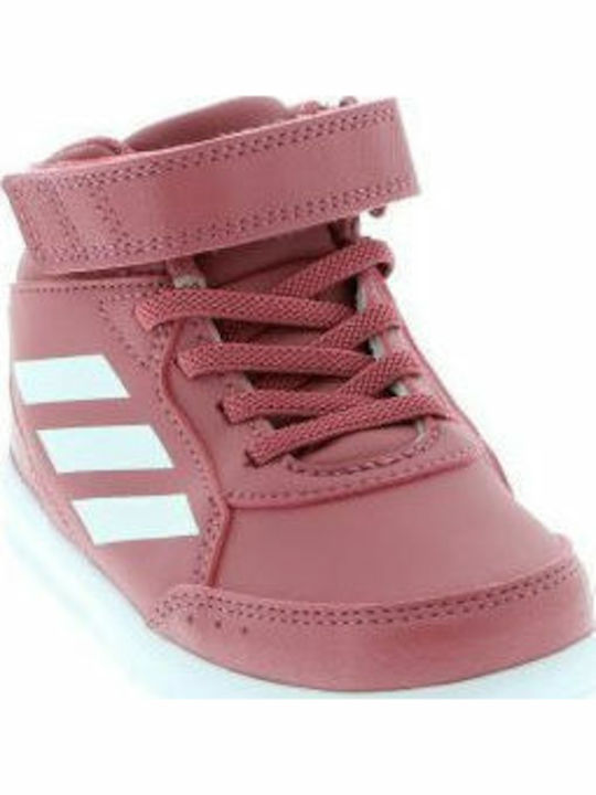 Altasport Mid EL Παιδικά Sneakers High με Σκρατς Ροζ
