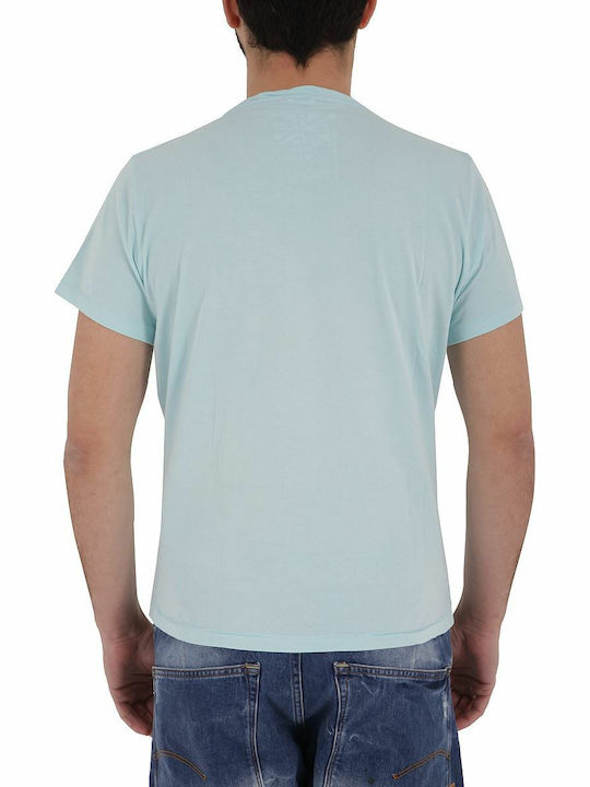 Pepe Jeans Andino Men's Short Sleeve T-shirt Turquoise