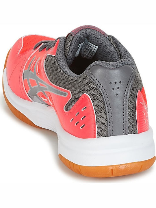 Gel Upcourt GS Αθλητικά Παιδικά Παπούτσια Running με Κορδόνια Πορτοκαλί