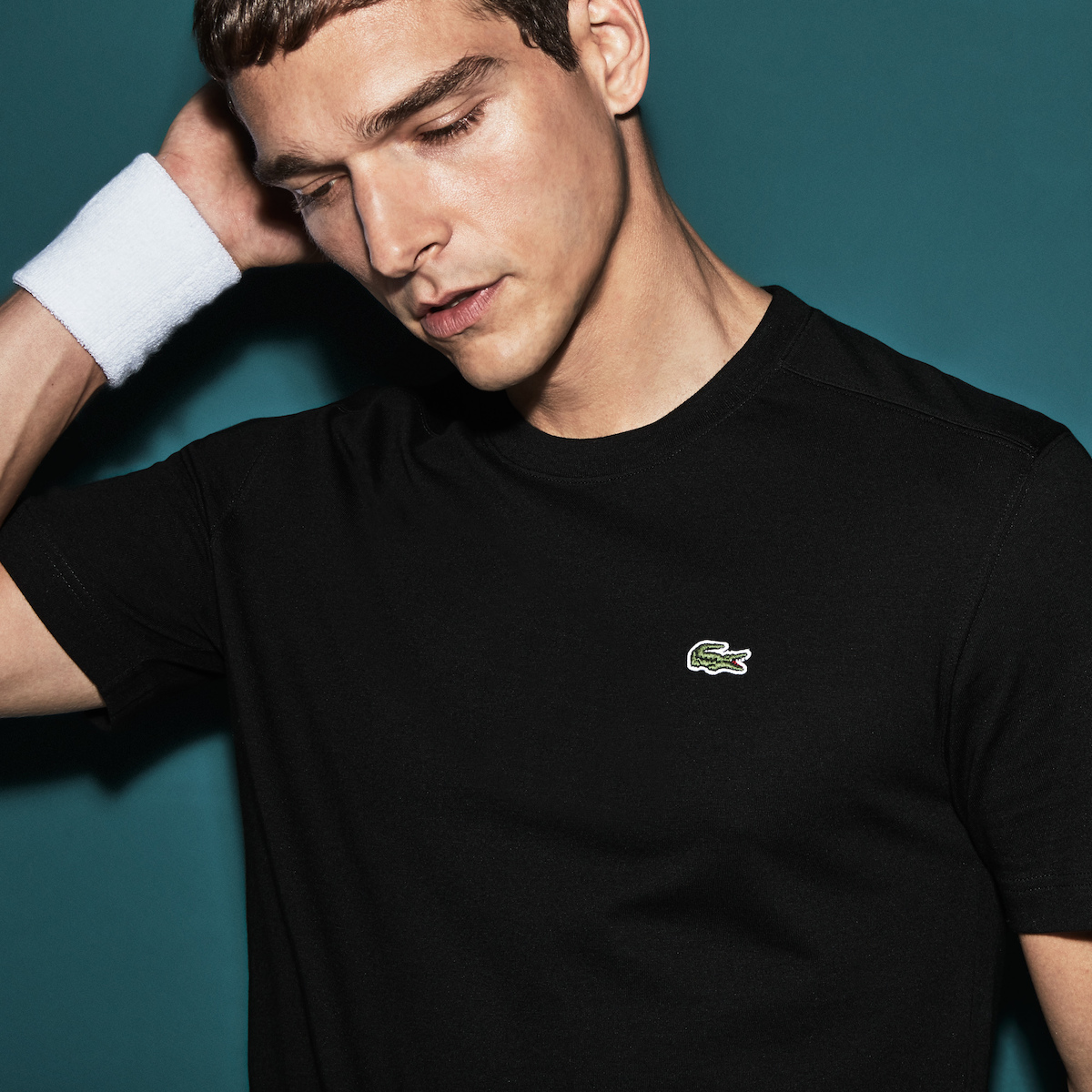 Tシャツ・カットソー Lacoste Basic Crewneck T-Shirt Black TH7618-031 Men's SPORT Breathable T-shirt Black | Lacoste
