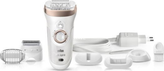 Braun Silk Epil 9-561 Skinspa Epilator Wet & Dry White Bronze | Skroutz.gr