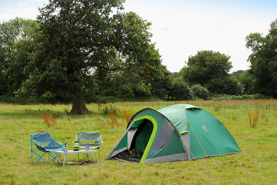 Coleman Kobuk Valley 4 Plus Winter Camping Tent Igloo Green with Double Cloth for 4 People 335x265x140cm