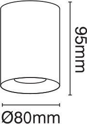VK Lighting Μονό Σποτ με Ντουί GU10 σε Χάλκινο Χρώμα VK Lighting Μονό Σποτ με Ντουί GU10 σε Χάλκινο Χρώμα