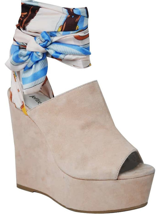 Jeffrey Campbell Latia-Β Damenplattformen Rosa