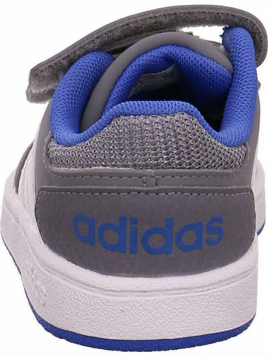 VS Hoops 2 CMF Incaltaminte Sport Copii Baschet Cu Închidere Hoop & Loop Gri