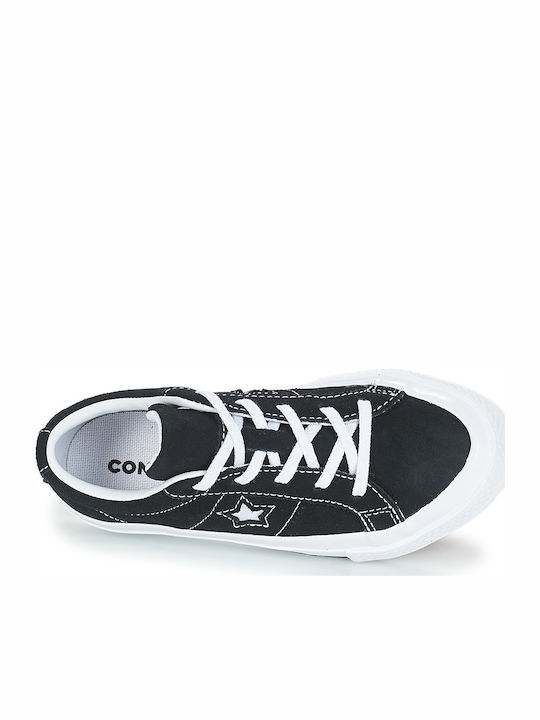 One Star Παιδικά Sneakers Μαύρα