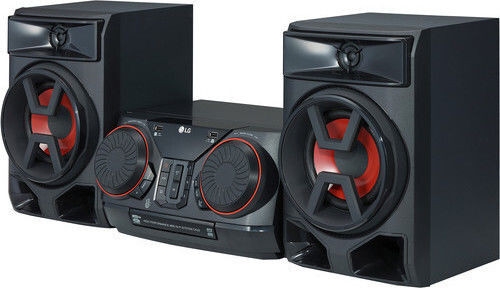 LG Ηχοσύστημα 2.0 CK43 300W με CD Player και Bluetooth Μαύρο