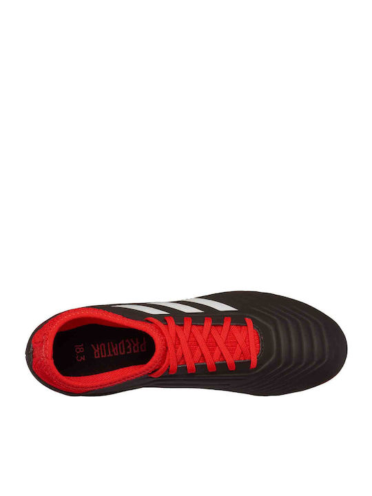 Predator 18.3 FG Kids Molded Soccer Shoes with Sock Black