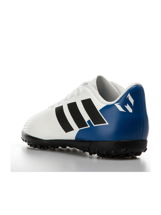 Παιδικά Ποδοσφαιρικά Παπούτσια Performance Nemeziz Messi TANGO 18.4 TF με Σχάρα Λευκά