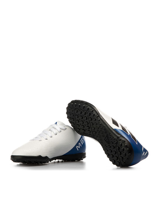 Παιδικά Ποδοσφαιρικά Παπούτσια Performance Nemeziz Messi TANGO 18.4 TF με Σχάρα Λευκά
