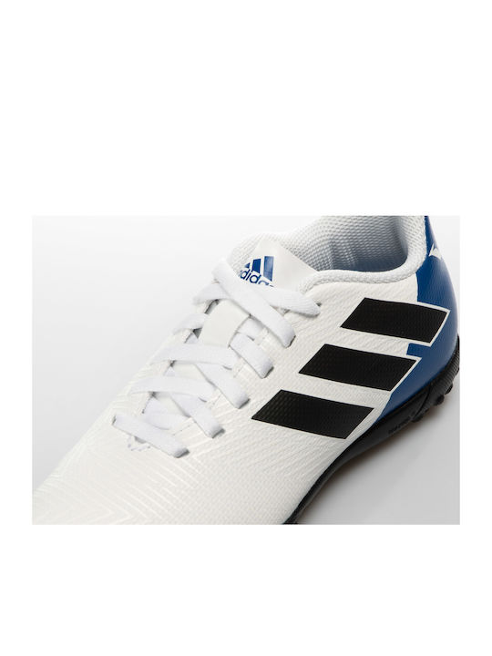 Παιδικά Ποδοσφαιρικά Παπούτσια Performance Nemeziz Messi TANGO 18.4 TF με Σχάρα Λευκά