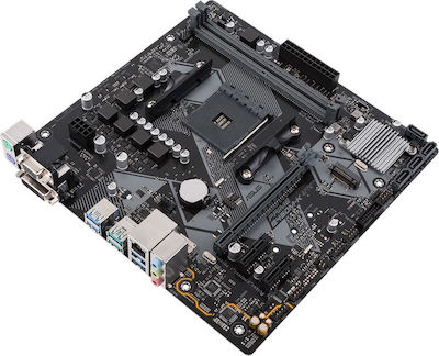 Asus Prime B450M-K Micro ATX Motherboard with AMD AM4 Socket
