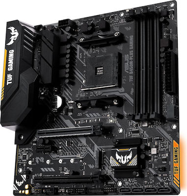 Asus TUF B450M-Plus Gaming Motherboard Micro ATX με AMD AM4 Socket