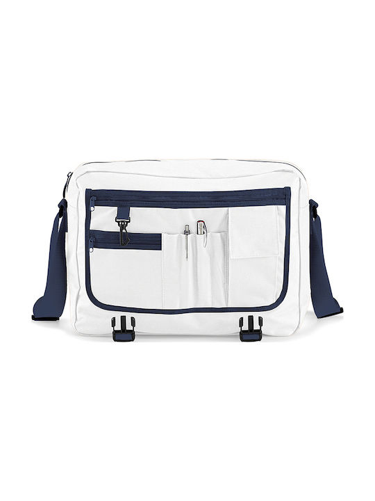 Bagbase BG21 Ανδρική Τσάντα Ώμου / Χιαστί σε Λευκό χρώμα
