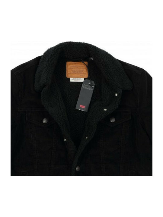 Men's Denim Jacket Black