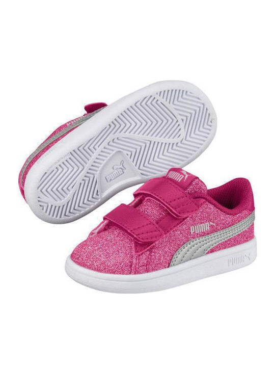 Smash V2 Glitz Glam V Ps Kids Sneakers with Scratch Pink