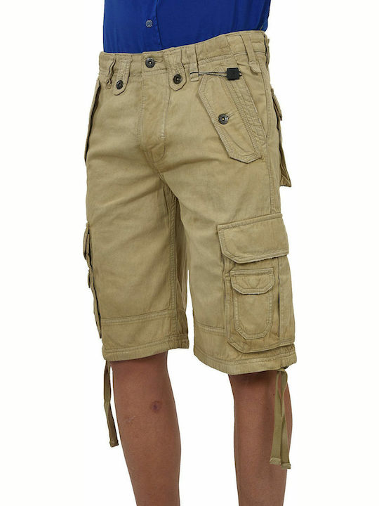 D&G CARGO SHORTS BEIGE