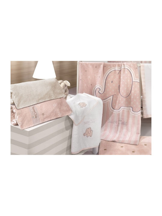 Saint Clair Baby Blanket Cot Ultrasoft Africa 110x140cm