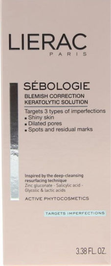 Lierac Sebologie Light Cream Face Night for Oily Skin with AHA 100ml