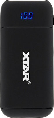 XTAR PB2 USB Charger 2 Batteries Li-ion Size 18650