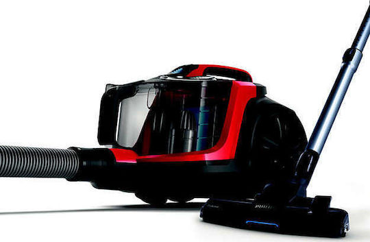 Philips Powerpro Expert Ηλεκτρική Σκούπα 900W με Κάδο 2lt Κόκκινη