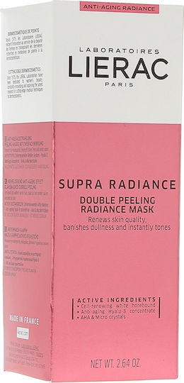 Lierac Supra Radiance Double Peeling Gesichtsmaske für das Gesicht für Peeling 75ml