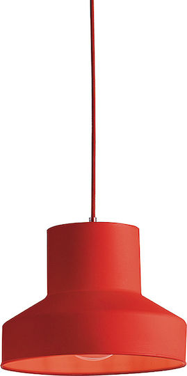 Fan Europe Lennon I-LENNON/S1 ROS Hängelampe Rot 30x30x120cm Fan Europe Lennon I-LENNON/S1 ROS Hängelampe Rot 30x30x120cm