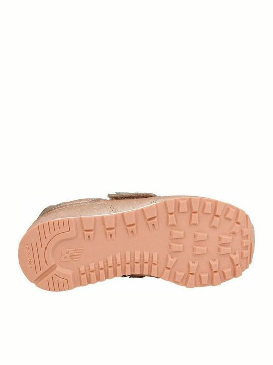 Classics Youth 574 Kids Sneakers with Scratch Pink