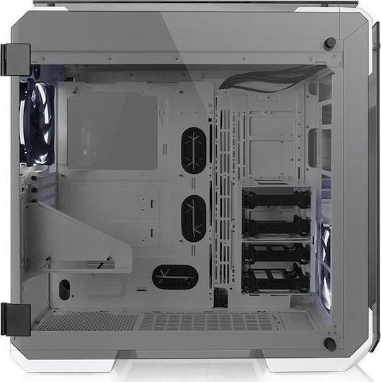Thermaltake View 71 Tempered Glass Gaming Midi Tower Κουτί Υπολογιστή με Πλαϊνό Παράθυρο Λευκό