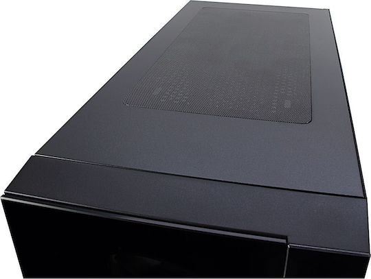 Inter-Tech W-III RGB Gaming Midi Tower Κουτί Υπολογιστή με Πλαϊνό Παράθυρο Μαύρο