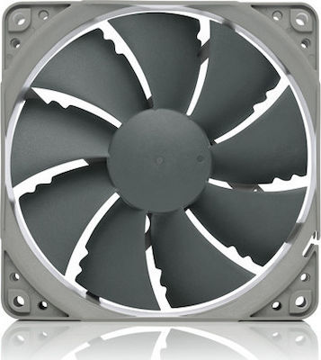 Noctua NF-P12 redux-1700 Gehäuselüfter 120mm mit Verbindung 4-Pin PWM 1Stück Gray