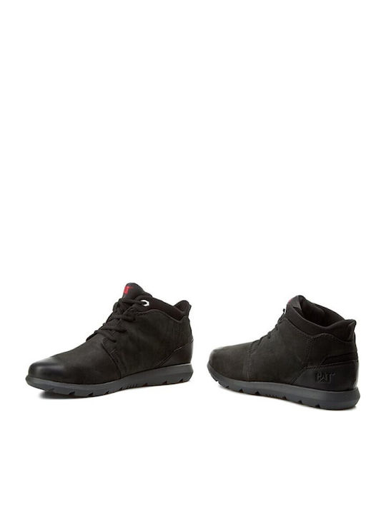 Tran Scend Mid Leather Black Men's Boots