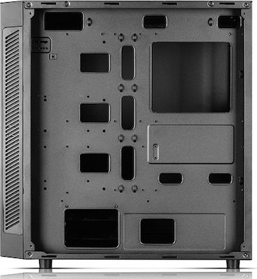 Deepcool Matrexx 55 Gaming Midi Tower Κουτί Υπολογιστή με Πλαϊνό Παράθυρο και RGB Φωτισμό Μαύρο