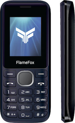 FlameFox Easy3 Dual SIM Mobil cu Buton Negru
