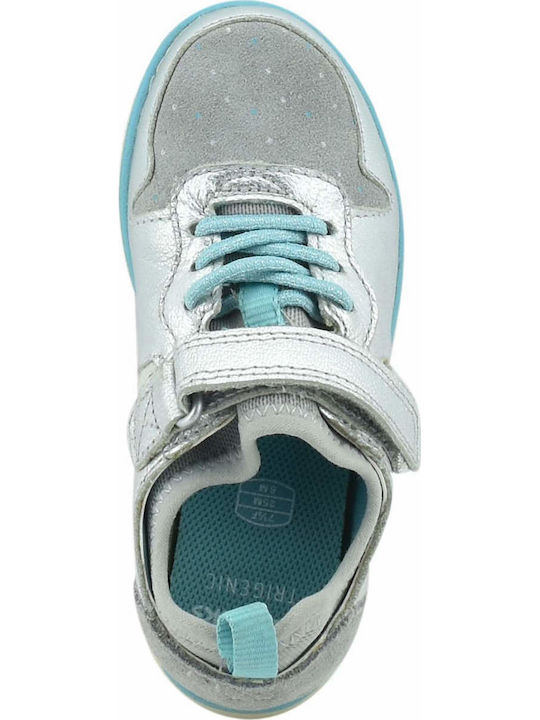 Tri Bessie Παιδικά Sneakers Ανατομικά με Σκρατς Γκρι