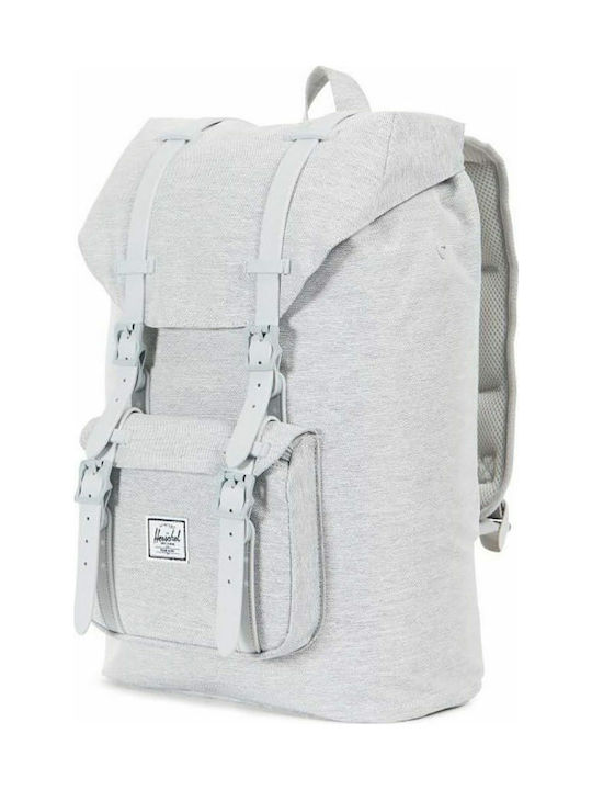 Herschel Little America Mid-Volume Υφασμάτινο Σακίδιο Πλάτης Γκρι 17lt