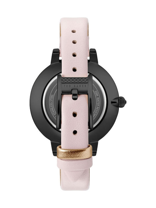 Ted Baker Kate Watch with Pink Leather Strap
