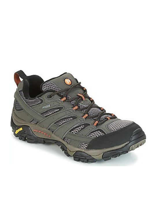 Merrell Moab 2 GTX Ανδρικά Ορειβατικά Παπούτσια Αδιάβροχα με Μεμβράνη Gore-Tex Γκρι