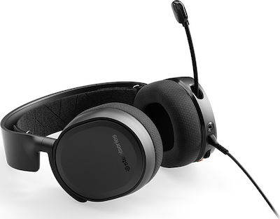 SteelSeries Arctis 3 2019 Edition Надушници Геймърски слушалки с връзка 2x3,5 мм Черен