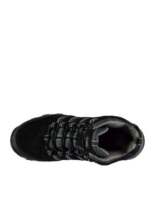 Karrimor Mount Mid 182105 Ανδρικά Ορειβατικά Μποτάκια Αδιάβροχα Μαύρα